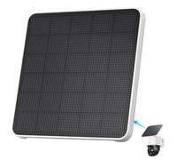 Pannello solare da 5 W per Eufy Security SoloCam S340, ricambio ad alta uscita per pannello solare originale da 2 W, alimenta continuamente la tua fotocamera S340, impermeabile IP65 (solo pannello