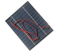 Pannello solare da 6 V/12 V 5,2 W/5 W con pannelli solari, modulo con sistemi a filo per prodotti scientifici e tecnologici, modulo per sistemi di scheda in polisilicio durevole per la ricarica della
