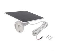 Pannello solare da 6 W, 5 V, cavo di ricarica per videocitofono 2/3/3+/4/5 monocristallino impermeabile IP66 efficiente uso esterno