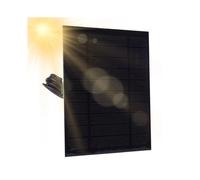 Pannello Solare da 6 W Impermeabile per Escursioni All'Aperto e Campeggio Campanelli Portatili Telecamere di Sicurezza Luci Pannello di Ricarica