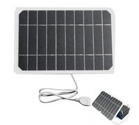 Pannello solare da campeggio, cavo USB compatto da 5 W | pannello solare da esterno con porta USB - per escursioni a piedi, viaggio su strada, campeggio festival e smartphone fotocamera tablet
