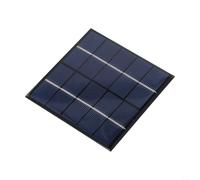 Pannello solare da esterno 3W 5V caricatore rapido portatile con alto tasso di conversione e prestazioni di scarsa illuminazione per telefoni cellulari, piccoli dispositivi elettronici e luci solari