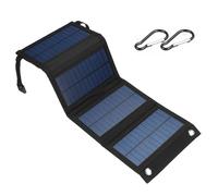 Pannello solare da esterno, caricabatterie in silicio monocristallino pieghevole e portatile, resistente e impermeabile per tutte le condizioni