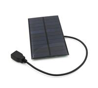 Pannello Solare Di Ricarica - Caricabatterie Solare 5.5V per Telefono Cellulare - Ricarica per Telefono Fotocamera su Balcone Giardino Terrazzo Trekking