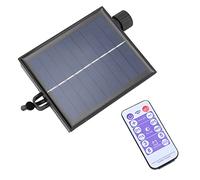 Pannello Solare di Sostituzione, Scatola di Controllo Luce Solare Regolabile Impermeabile Automatico con Telecomando, Scheda di Circuito Stampato Catena Lampada Solare (Boost