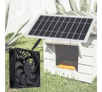 Pannello solare efficiente per ventilazione sostenibile DC 6V 2W ventola ad ener