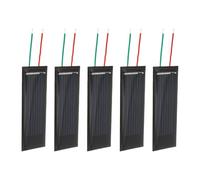 Pannello solare epossidico in polisilicio, 0,5 V, 130 mA, pannello solare con colle gocciolanti per cavi, accessori di alimentazione, facile da usare, modulo di sistemi in polisilicio per la ricarica