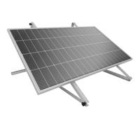 Pannello Solare Esolution 200W Monocristallino, Per Impianto Fotovoltaico, Kit di montaggio da Balcone o da Terra, con controller 12-24V e inverter 2000W (KIT TERRA + CONTROLLER E INVERTER)