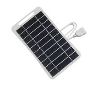 Pannello Solare Esterno 5V 2W USB per Ventilatore Portatile Luci LED Elettronica Esterna Resistente alle intemperie USB Fan Adattatore Solare