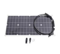 Pannello solare flessibile 25 W Caricatore solare portatile ad alta efficienza monocristallina per yacht 12v batterie per auto resistente alla fonte di alimentazione durevole