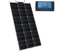 Pannello solare flessibile 400 Watt 18 Volt monocristallino off-grid caricabatterie per marina, camper, cabina, furgoni, auto, superfici irregolari