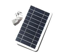 Pannello solare flessibile da 2 Watt 5 Modulo efficienza Pannello solare flessibile con cavo da 50 cm per telefono cellulare Caricabatterie solare Kit ricarica per