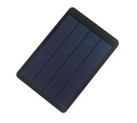 Pannello solare flessibile in silicone amorfo da 5 W 6 V, modulo a film sottile arrotolabile per progetti fai da te, cella leggera 45 g resistente alle intemperie per la ricarica della batteria