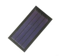 Pannello solare flessibile in silicone amorfo da 6 V 1 W, modulo arrotolabile a pellicola sottile per progetti fai da te, campeggio e ricarica della batteria, design resistente alle intemperie per uso