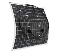 Pannello Solare Flessibile, Kit di pannelli solari ricaricabili con celle solari impermeabili for esterni for camper, auto, barche e campeggio(150w)