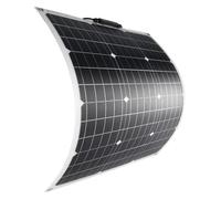 Pannello Solare Flessibile, Pannello solare semi-flessibile fai da te, impermeabile, for esterni, auto, camper, pannelli di alimentazione ricaricabili(150w)
