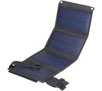 Pannello solare impermeabile, caricabatterie solare USB monocristallino pieghevole da 20 W per avventure all'aperto, leggero e portatile per