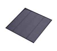 Pannello Solare in Silicio DC Uscita 3w 6v Pannello Solare in Silicio Monocristallino Lampada a Batteria del Modulo Caricabatterie per Esterno Giardino Illuminazione