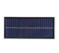 Pannello solare in silicio policristallino Modulo caricabatterie ad energia solare ad alta efficienza da 2,5 W 12 V per progetti domestici di campeggio all'aperto Ricarica del