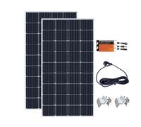 Pannello Solare In Vetro Da 800 W Fotovoltaico Balcone Casa For Micro Inverter Con Presa Sulla Rete Altamente Efficiente Stabile(400w plug and play)