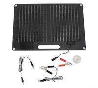 Pannello solare leggero, 80 W, 20 V, con kit di caricabatterie per auto, per la produzione di energia esterna, sistema energetico mobile, applicazioni per camper e casa, design resistente alle