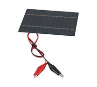 Pannello Solare Leggero e Compatto 10W 12V con Clip per Facile Uso Esterno