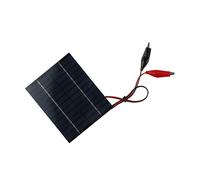 Pannello Solare Leggero e Compatto 10W 12V con Clip per Facile Uso Esterno