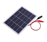 Pannello Solare Mini 3w 5v, Pannelli Solare, Pannello Solare 5V 3W, Kit Pannelli Solari Silicio Policristallino Fai-da-te Solar Batteria Piastra Laminata Per Camper Case Giardino Barche