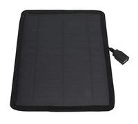 Pannello Solare monocristallino da 5,3w Uscita USB a Bassa attenuazione Caricatore di energia Solare Portatile Leggera per Escursioni in Campeggio da Viaggio all'aperto