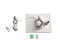 Pannello solare monocristallino da 5 W per fotocamere Pro 5S 2K/Pro 4/Pro 3/Ultra 2/Floodlight/Go 2, impermeabile IP66, con cavo di ricarica da 4 m, supporto regolabile a 360°