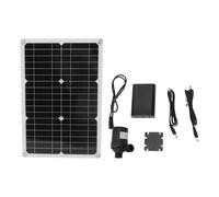 Pannello solare monocristallino Efficiente conversione con pompa dell'acqua della scatola della batteria 20W 18V per la lampada da strada in barca per auto all'aperto