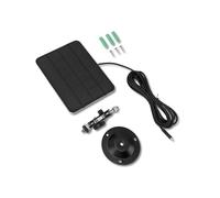 Pannello solare monocrystalline 5W, pannello fotovoltaico, 12V, efficiente e stabile, cavo, ideale per monitoraggio solare, uso fisso, sostenibile e durevole