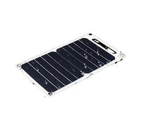 Pannello Solare, Pannello Solare 10W Caricatore Solare Portatile Tesoro Cellulare Pannello Solare Fotovoltaico for La Produzione di Energia Pannello Solare