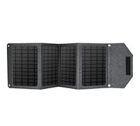 Pannello Solare, Pannello Solare 18W 24W 30W Ricarica Rapida Borsa Pieghevole Solare Telefono Cellulare Portatile Campeggio Ricarica Esterna Tesoro Fotovoltaico(18W)