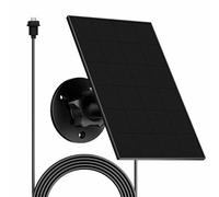 Pannello Solare per Blink Camera Outdoor, 2.5W Blink Solar Panel Compatibile con Blink Outdoor, Blink XT2/XT Camera&SimpliSafe Camera(non incluso), IP65 Blink Outdoor(3rd Gen) con Spina di Gomma
