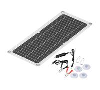 Pannello Solare per la Centrale Elettrica, Mini Pannello Solare del Caricatore dei Pannelli Solari con il Pannello Solare e 3 in 1 Cavo di Carico per i Vostri Dispositivi 5V, Che
