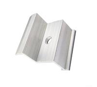 Pannello solare per scaffalature da 40 mm con morsetto compatibile con moduli terminali da 35 mm e con supporti in alluminio di lunghezza 40/50/80 mm, facile da trasportare, resistente alle intemperie