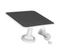 Pannello Solare per Telecamera di Sicurezza, Caricabatterie Magnetico da 12 W per Telecamera Pro 3/Pro 4/Pro 5S/Ultra/Ultra 2/Go 2/proiettore, Impermeabile IP65, con Cavo e