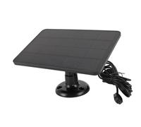 Pannello Solare per Telecamera di Sicurezza, Caricabatterie Solare Impermeabile 4W 5V, Caricabatterie Pannello Solare per Telecamera per Arlo Pro 4 Ultra 2 Pro 3 Ultra Pro 5S Pro