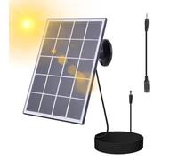 Pannello solare per telecamera di sicurezza,pannello solare per telecamera di sicurezza domestica - Pannello solare da 10 W per telecamera di sicurezza DC | Caricatore impermeabile a pannello solare