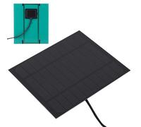 Pannello solare per telecamera di sicurezza Pratico 6W Pannello solare | Risparmio energetico per esterni Campanelli di sicurezza Luci
