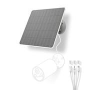 Pannello solare per telecamera di sorveglianza a batteria, da 6 W, per fotocamera ad anello, con fotocamera a batteria