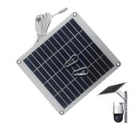 Pannello Solare per Telecamera Esterna 50W 12V Impermeabile Tipo-C