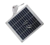 Pannello solare per telecamere di sicurezza, 50 W 12 V apparecchiature esterne impermeabili di tipo C - monitoraggio di sicurezza pannello solare | per escursioni all'aperto viaggi emergenza