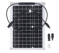 Pannello solare piccolo kit flessibile 15W batteria a batteria di sicurezza Cancamera di sicurezza Calco della barca per pollaio fuori lla griglia