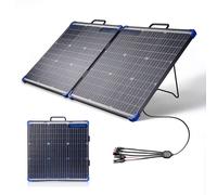Pannello Solare Pieghevole, 100 W, 18 V, Modulo Solare Bifacciale, per Powerstat