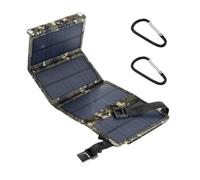 Pannello solare pieghevole, 4 volte massimo 100 W, uscita USB 5 V CC(Green Camouflage)