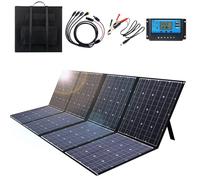 Pannello solare pieghevole da 400 W, 36 V/23% di efficienza, pannello solare monocristallino portatile, IP65, impermeabile, per PowerStation Camping RV Boat