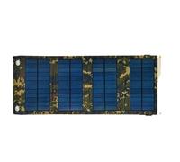 Pannello solare pieghevole, design USB portatile for l'utilizzo in viaggio(Camouflage)