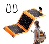 Pannello solare pieghevole | Pannello solare portatile a forma di libro | Caricabatteria compatto e leggero per campeggio uso esterno e sicurezza con design spazio-efficiente